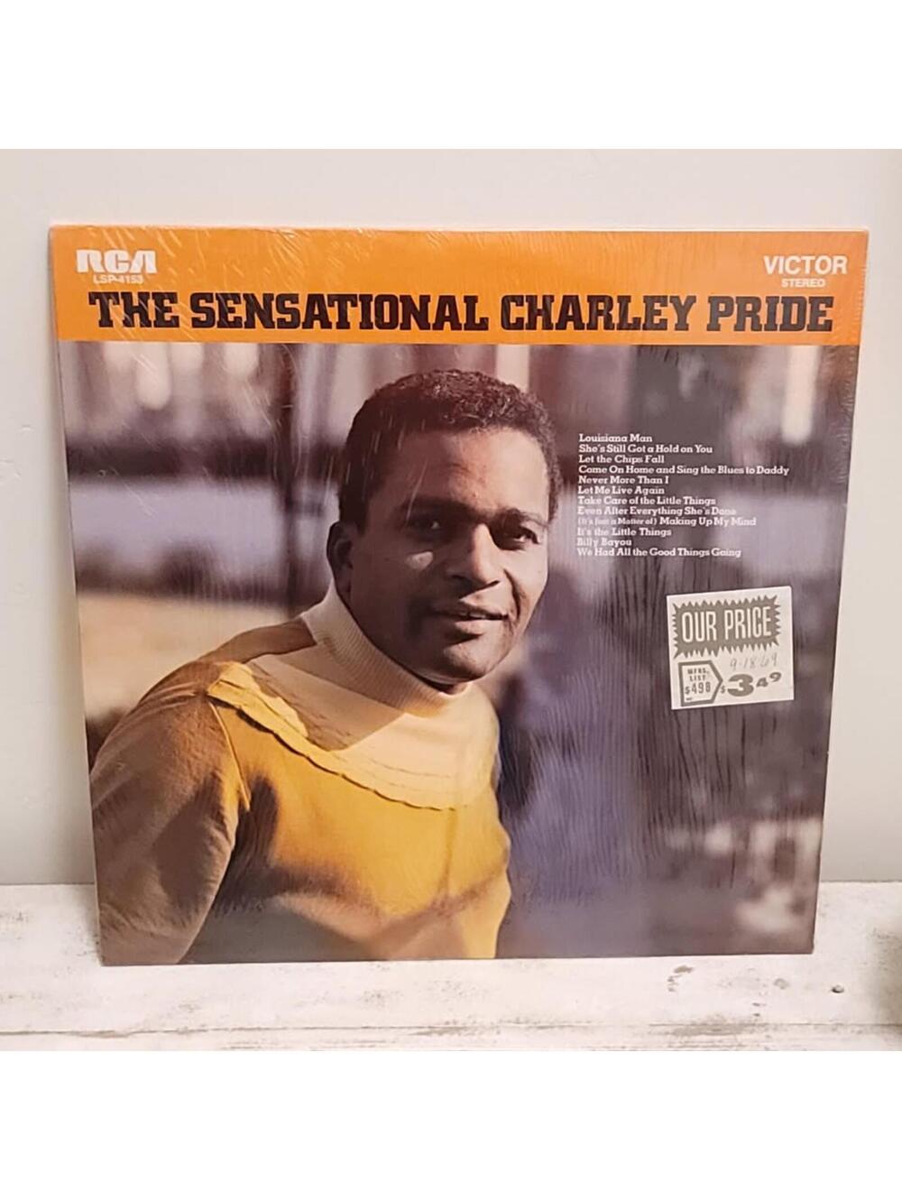 Vintage 1969 – The Sensational Charley Pride – RCA Victor Stereo LSP-4153